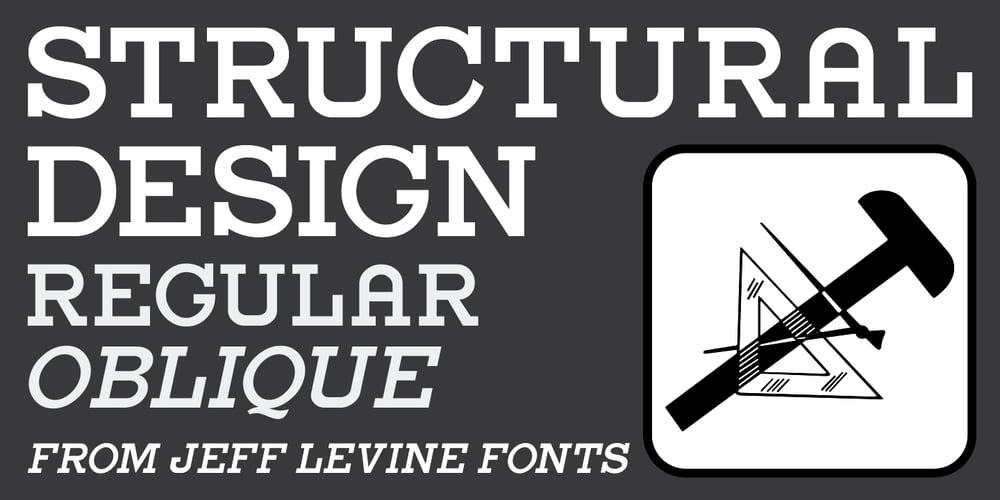 Structural Design JNL font