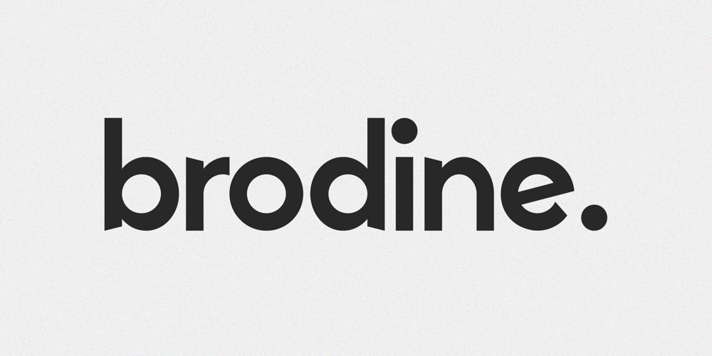 Brodine font