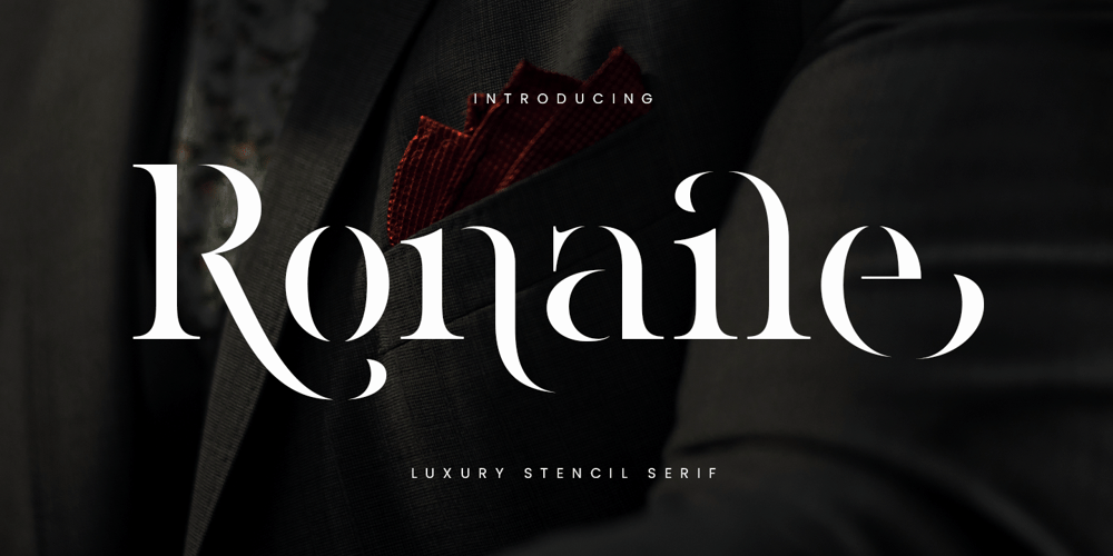 Ronaile font