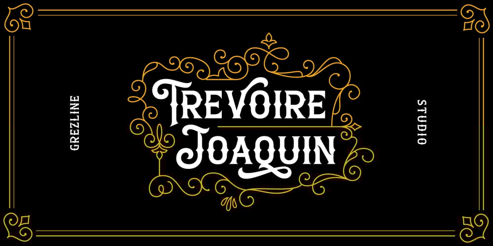 Trevoire Joaquin font