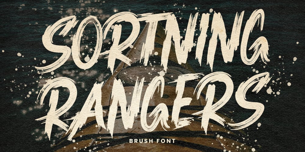 MC Sortning Rangers font