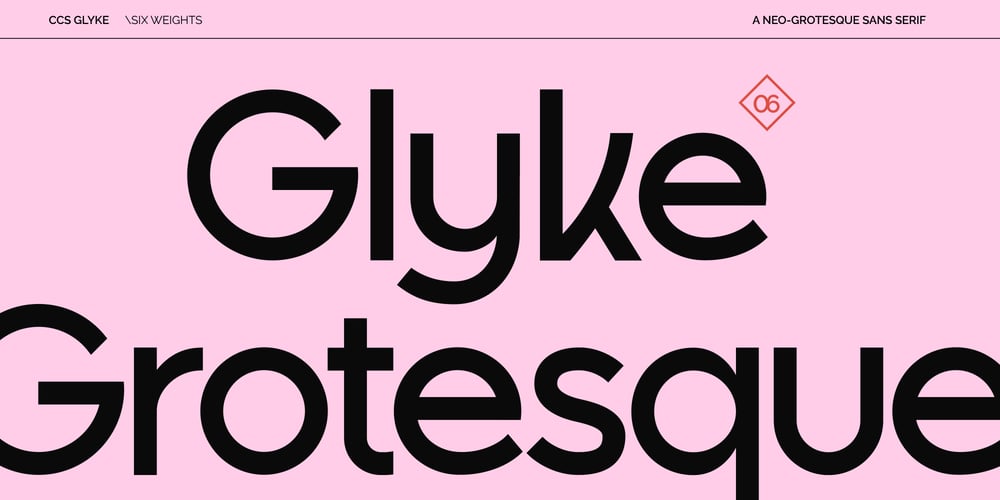 CCS Glyke font