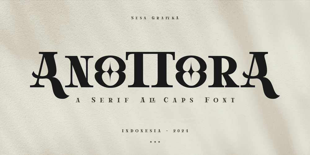 Anottora font