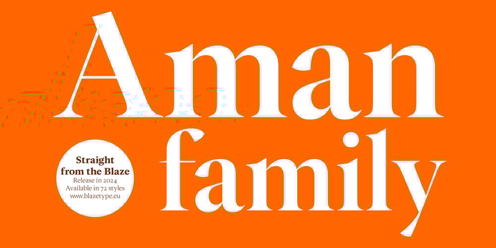Aman font