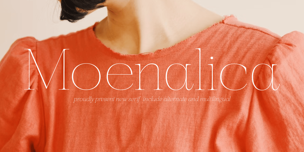Moenalica font