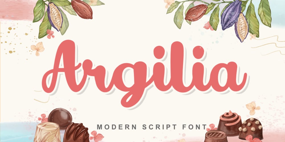 Argilia font