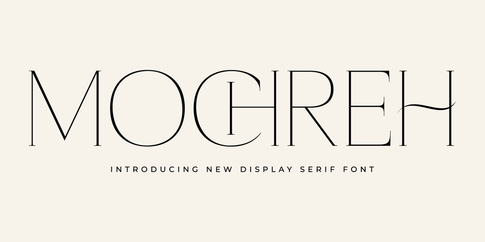 Mochreh font