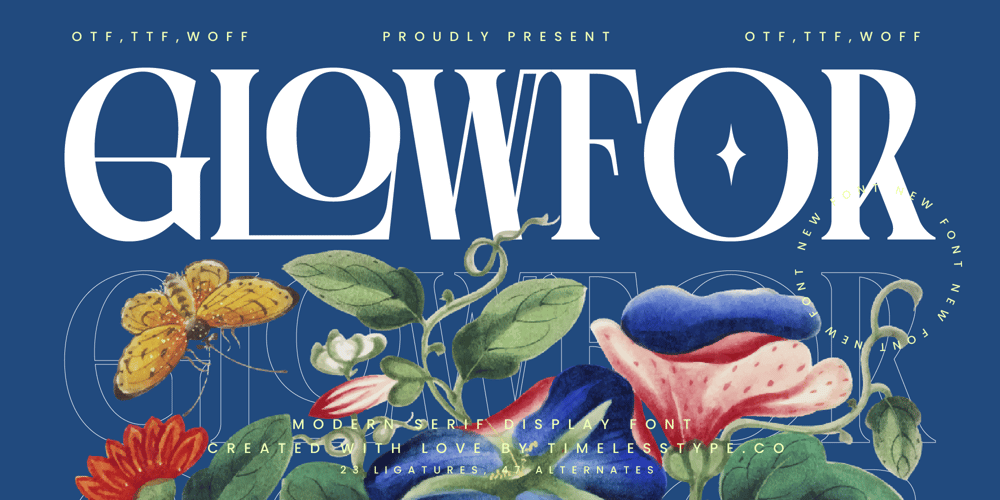 Glowfor font
