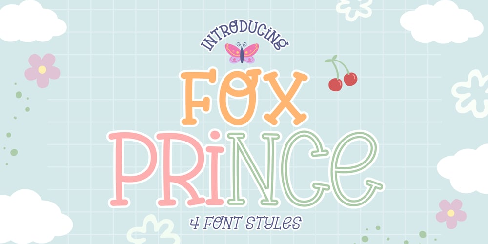 Fox Prince Inline font