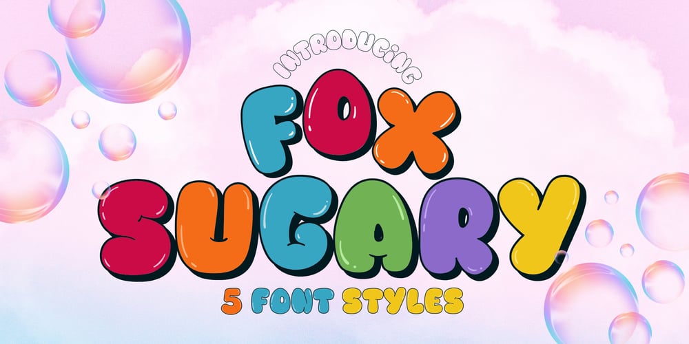 Fox Sugary font