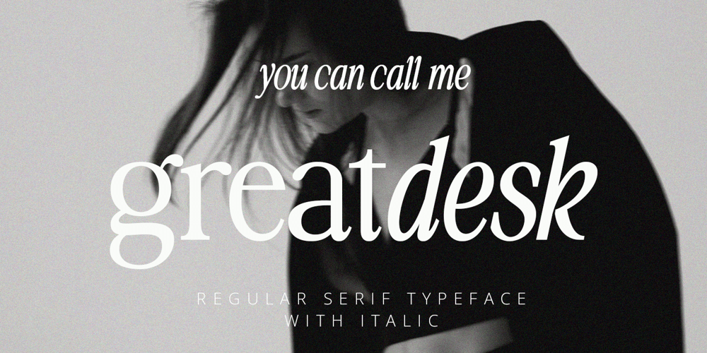 Greatdesk Serif font