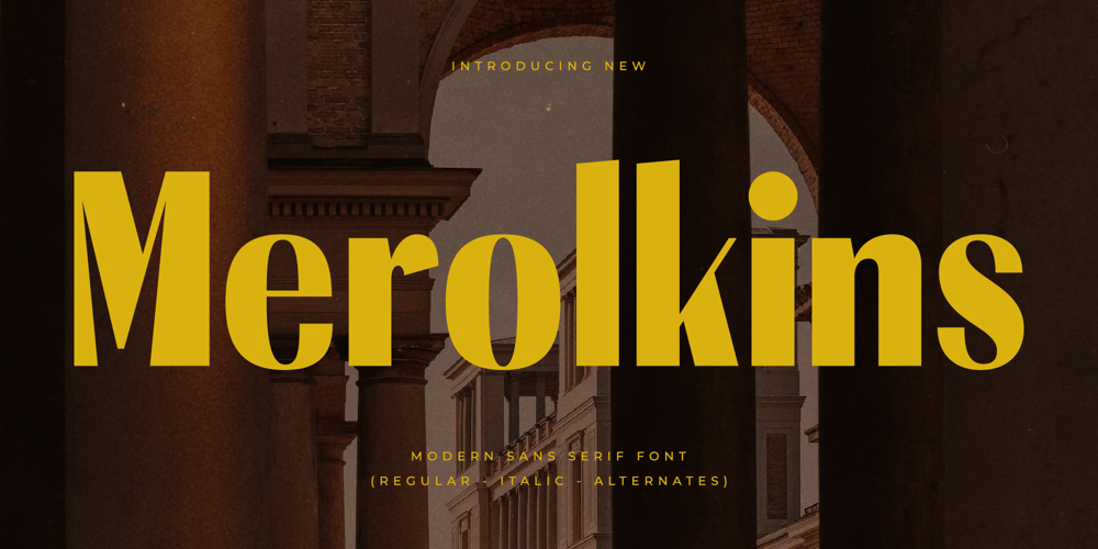 Merolkins font