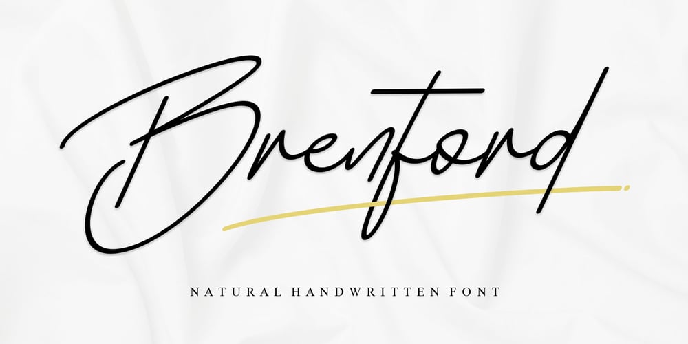 Brenford font