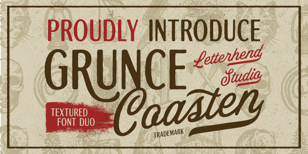 Grunce Coasten font