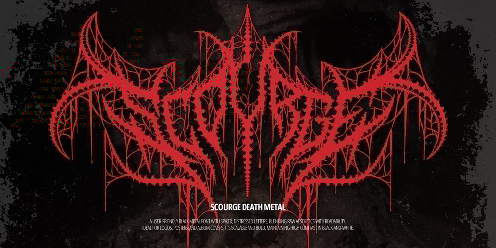 Scourge font