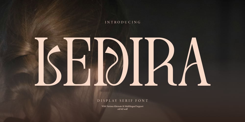 Ledira font