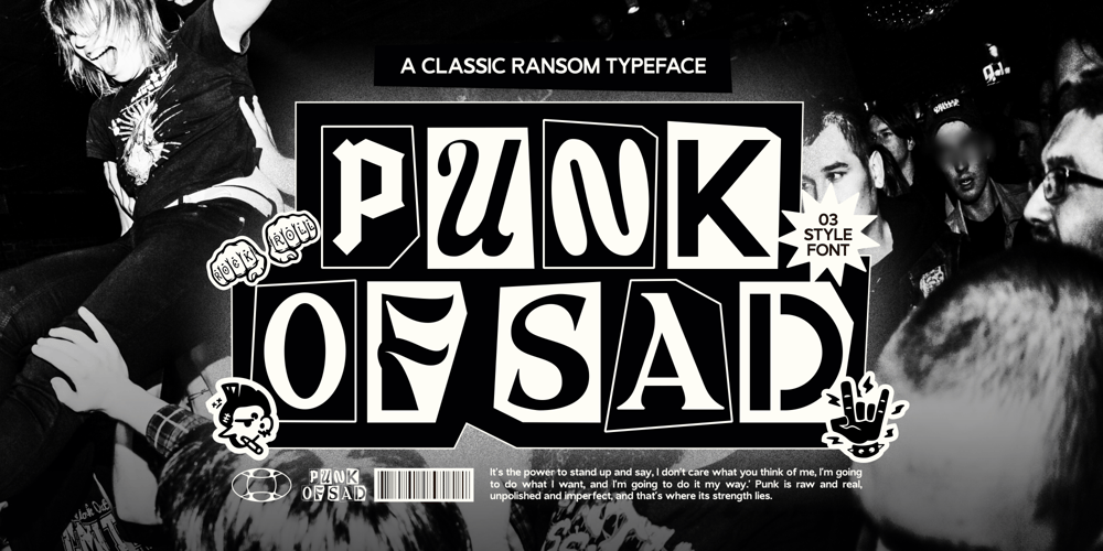 Punk Of Sad font