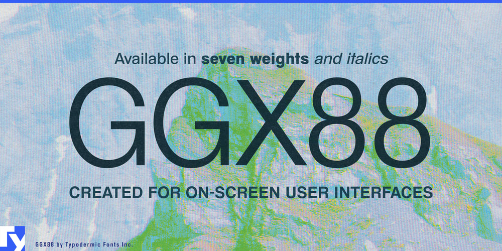 Ggx88 font