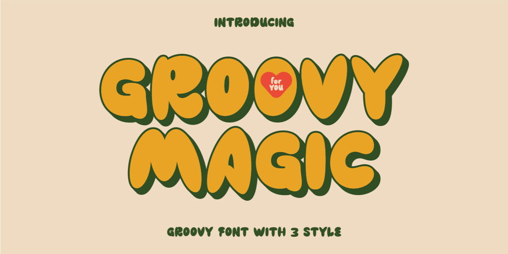 Groovy Magic font
