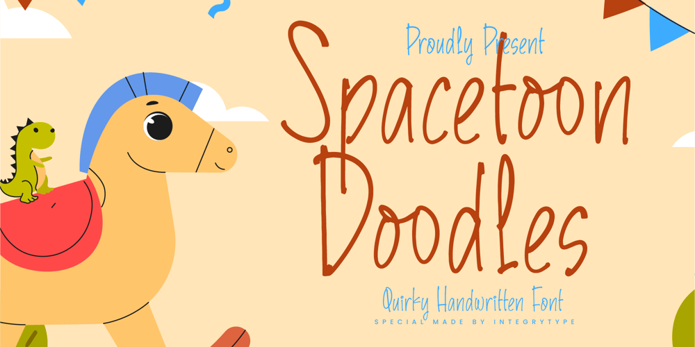 Spacetoon Doodles font