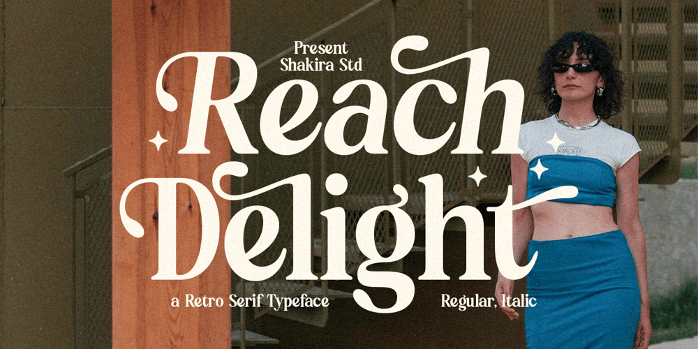 Reach Delight font