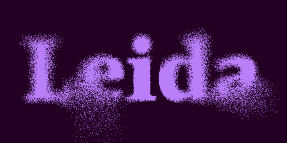 Leida font