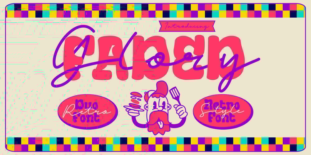 Faded Glory font