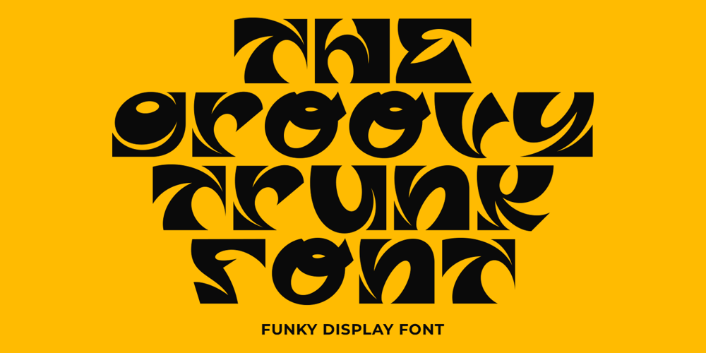 Groovy Trunk font