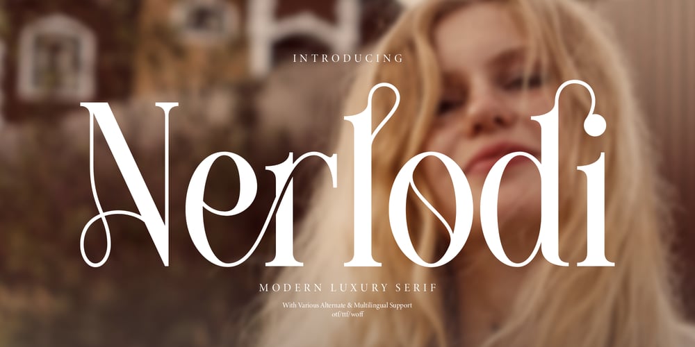 Nerlodi font