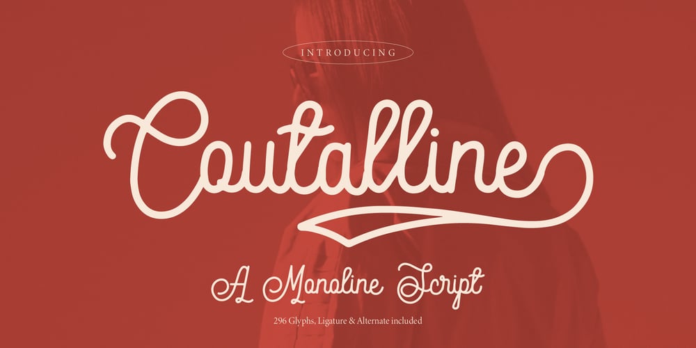 Coutalline font