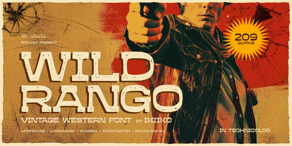 Wild Rango font