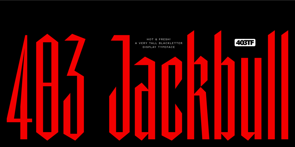 403 Jackbull font