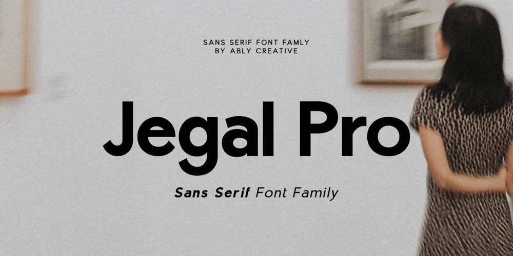 Jegal Pro font