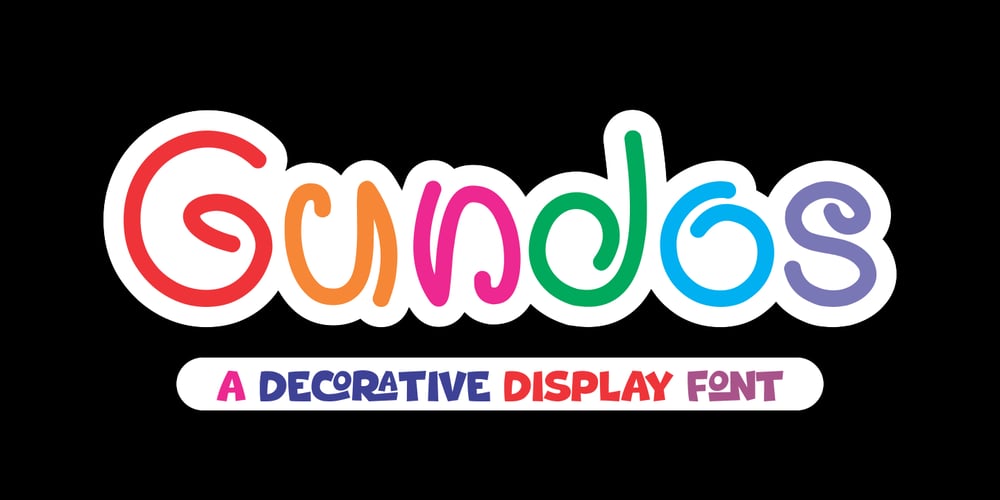 Gundos font