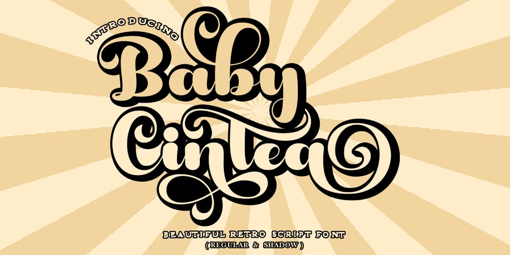 Baby Cintea font