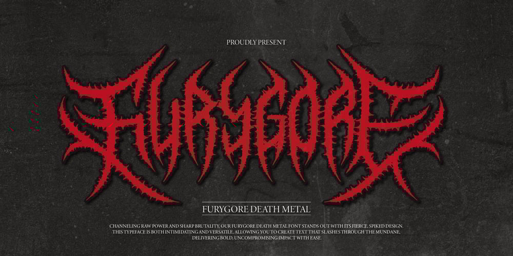 Furygore font
