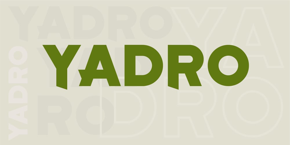 Yadro font
