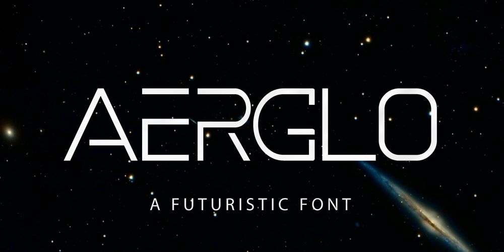 Aerglo font