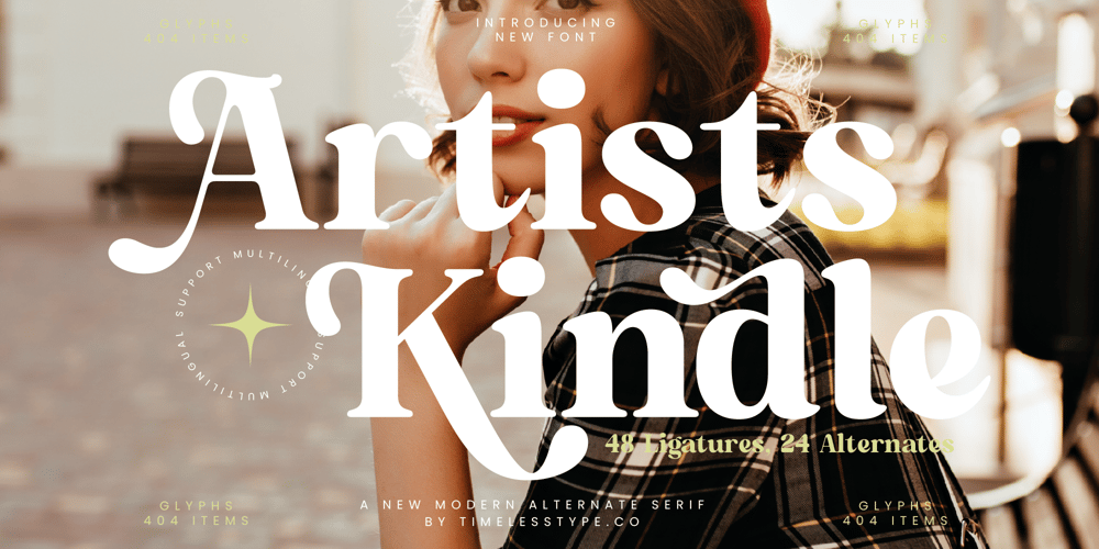 Artists Kindle font