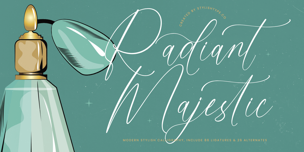 Radiant Majestic font