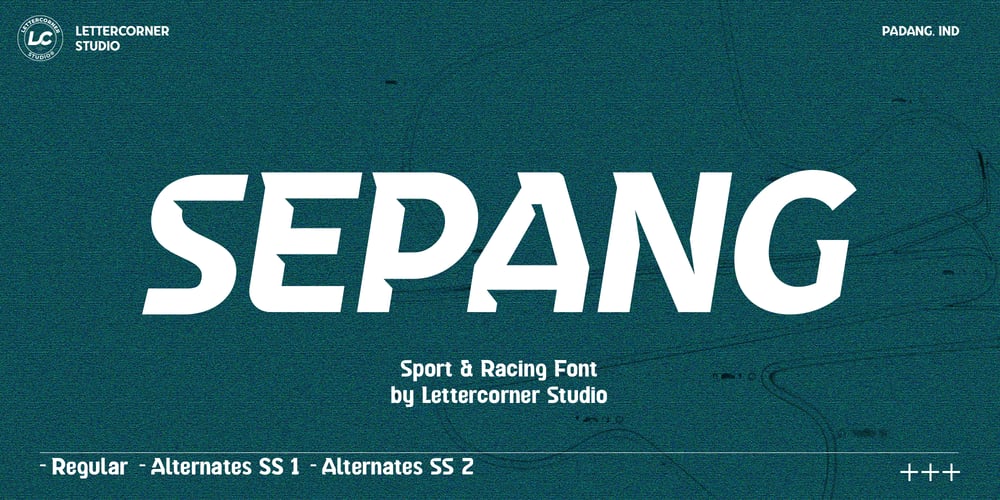 Sepang font