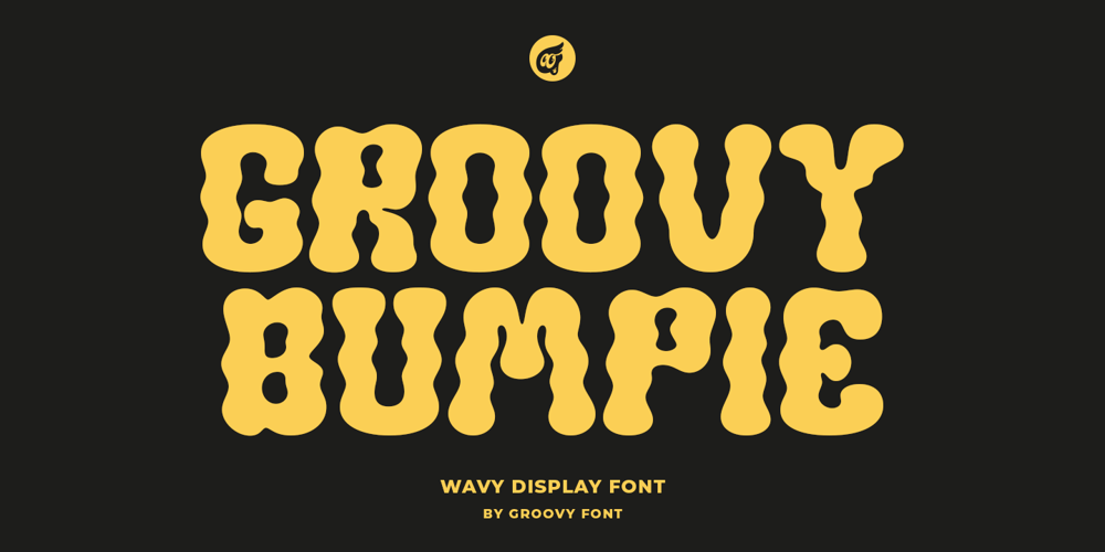 Groovy Bumpie font
