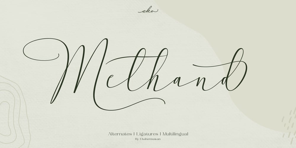Methand font
