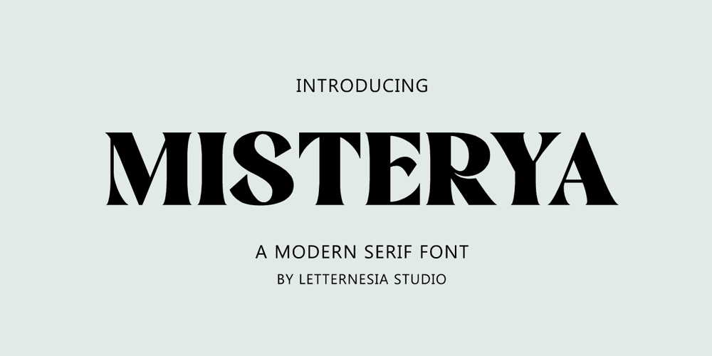 Misterya font