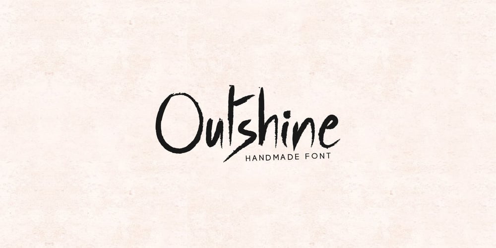 Outshine Script font