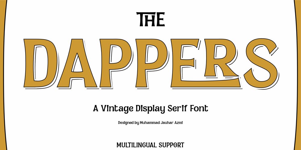Dappers Liga font