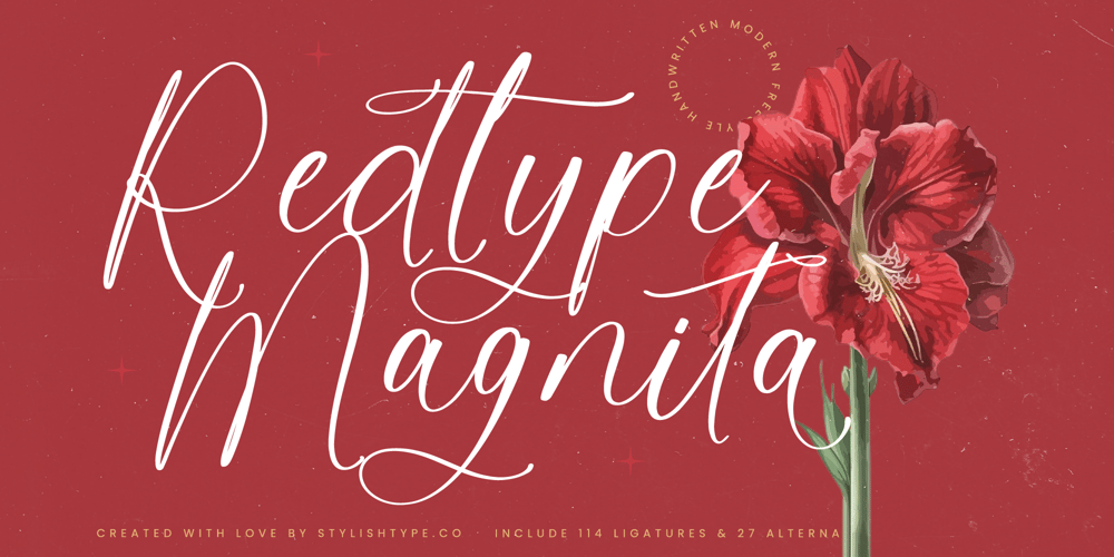 Redtype Magnita font