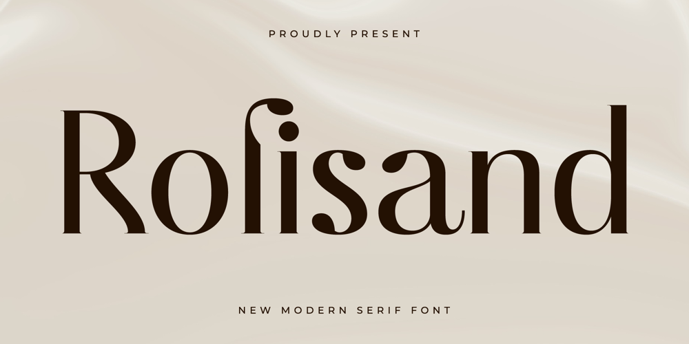 Rolisand font