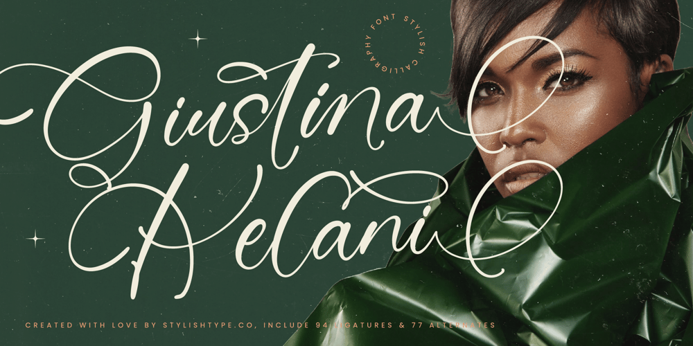 Giustina Kelani font