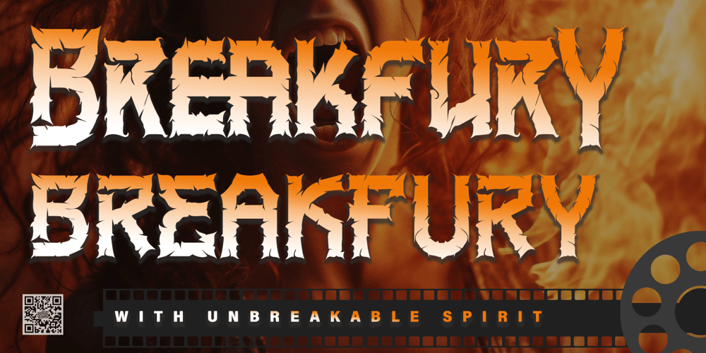 Breakfury font